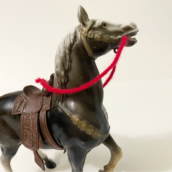 Vintage WS Horse Plastic Toy 7” Tall Hong Kong - Picture 15 of 16